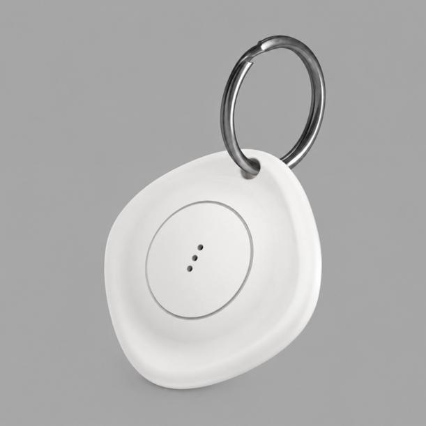 Bluetooth трекер D-Tag, белый, Deppa (Изображение 1)