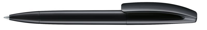 Шариковая ручка Senator с поворотным механизмом "Bridge Polished" (Черный) (Изображение 1)