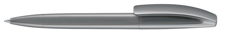 Шариковая ручка Senator с поворотным механизмом "Bridge Polished" (Серый) (Изображение 1)