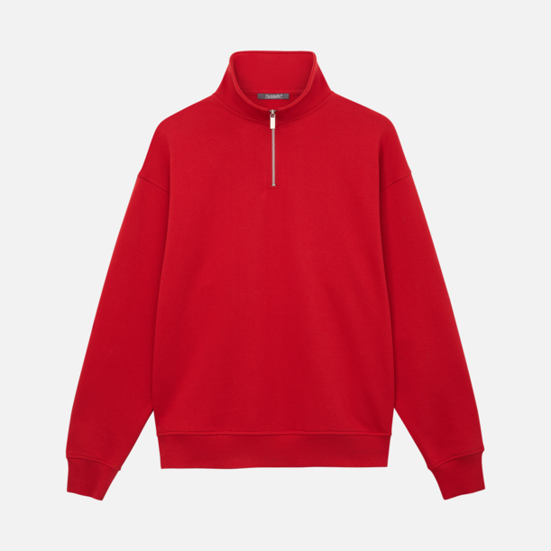 Толстовка на молнии унисекс Флоу (Flow), красная, размер 5XL/6XL (Изображение 8)