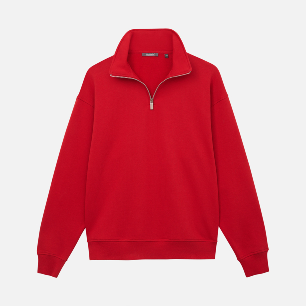Толстовка на молнии унисекс Флоу (Flow), красная, размер 5XL/6XL (Изображение 9)