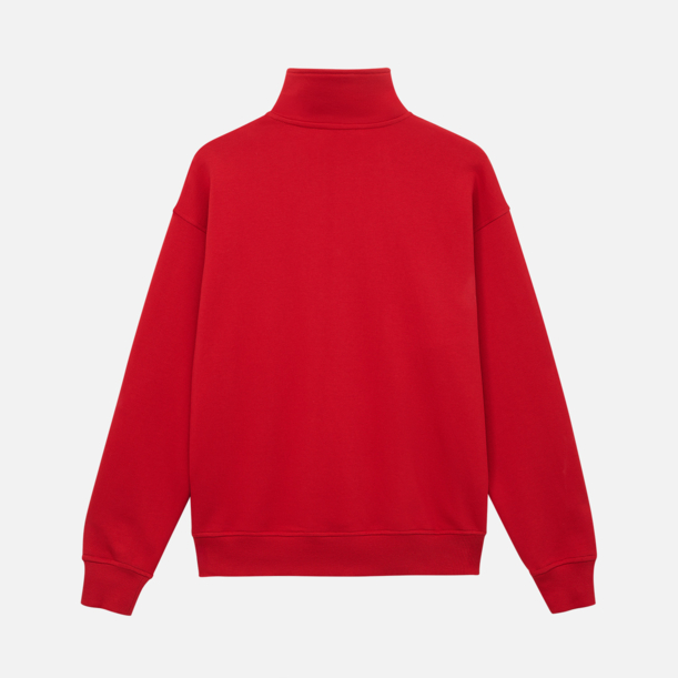 Толстовка на молнии унисекс Флоу (Flow), красная, размер 5XL/6XL (Изображение 10)