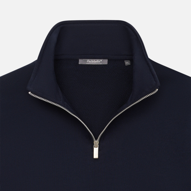 Толстовка на молнии унисекс Флоу (Flow), темно-синяя, размер 5XL/6XL (Изображение 11)