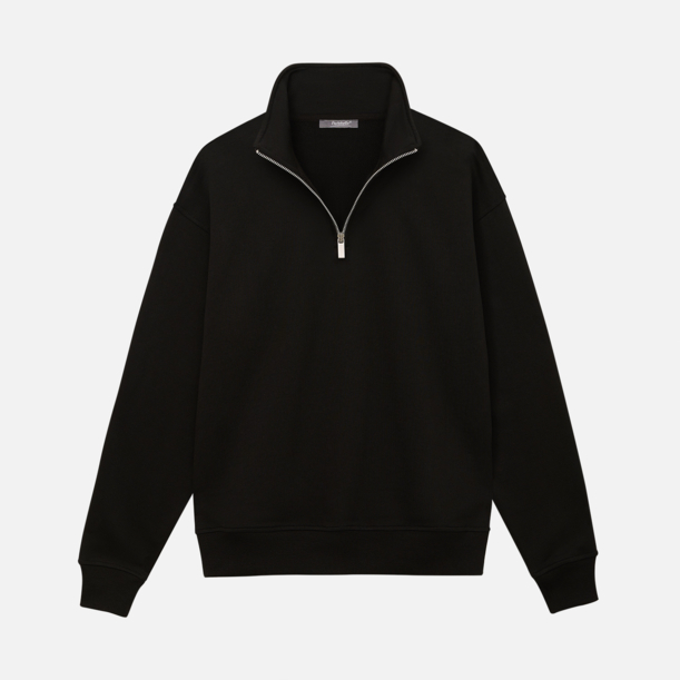 Толстовка на молнии унисекс Флоу (Flow), черная, размер 5XL/6XL (Изображение 9)