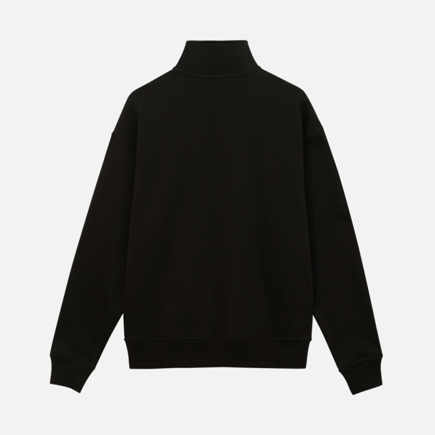 Толстовка на молнии унисекс Флоу (Flow), черная, размер 5XL/6XL (Изображение 10)