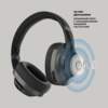 Беспроводные накладные наушники Stereo Ultra ANC, BT 5.4, ANC/ENC, 500мАч (черный)  (Изображение 3)