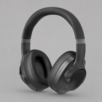 Беспроводные накладные наушники Stereo Ultra ANC, BT 5.4, ANC/ENC, 500мАч (черный) 