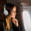 Беспроводные накладные наушники Stereo Ultra ANC, BT 5.4, ANC/ENC, 500мАч (серебристый)  (Изображение 3)