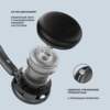 Беспроводные накладные наушники Stereo Light, BT 5.4, 300 мАч (черный)  (Изображение 5)