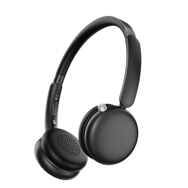 Беспроводные накладные наушники Stereo Light, BT 5.4, 300 мАч (черный)  (Изображение 2)