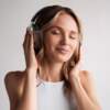 Беспроводные накладные наушники Stereo Vibe, BT 5.4, 400 мАч, черный, Deppa (Изображение 3)