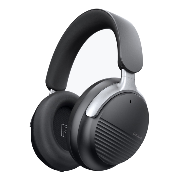 Беспроводные накладные наушники Stereo Vibe, BT 5.4, 400 мАч, черный, Deppa (Изображение 2)