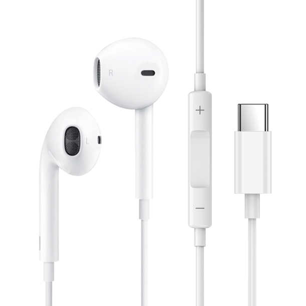 Стереогарнитура Stereo Air Type-C, белый, Deppa (Изображение 2)