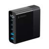 Зарядная станция 3xUSB Type-C, 2xUSB, PD, QC, 140Вт, черный, Deppa (Изображение 2)
