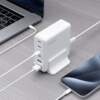 Зарядная станция 4xUSB Type-C, 2xUSB, PD, QC, 160Вт, белый, Deppa (Изображение 6)