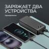 Внешний АКБ NRG Power V2 20000 мА-ч, 2A, 2xUSB (черный) 20000 mAh (Изображение 3)
