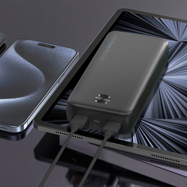 Внешний АКБ NRG Power V2 20000 мА-ч, 2A, 2xUSB (черный) 20000 mAh (Изображение 8)
