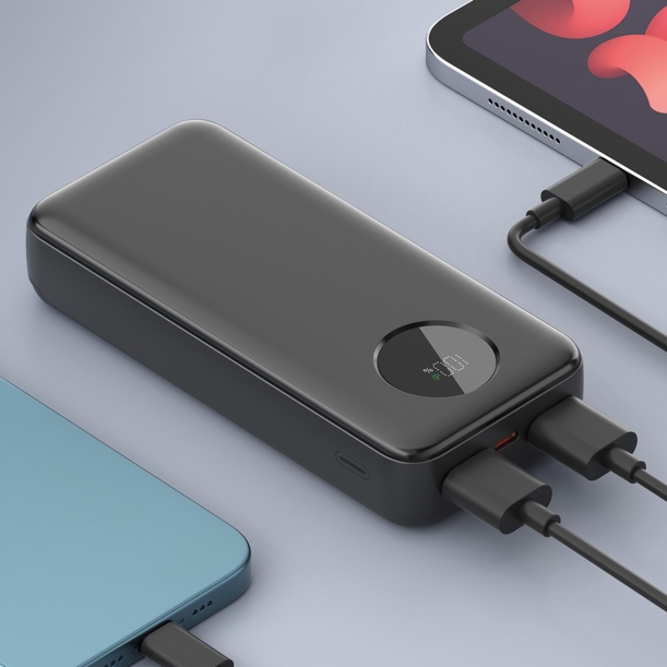 Внешний АКБ NRG Turbo V4 20000 мА-ч, дисплей (черный) 20000 mAh (Изображение 7)