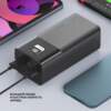 Внешний АКБ NRG Turbo V4 40000 мА-ч, дисплей (черный) 40000 mAh (Изображение 8)