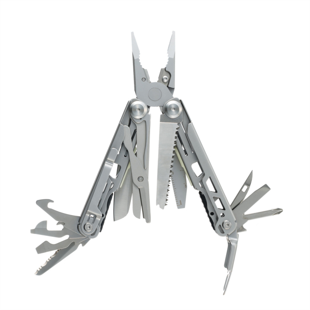 Мультитул Stinger, 110 х 22 мм, 22 функции, сталь, серебристый, в картонной коробке, в комплекте нейлоновый чехол (Изображение 3)