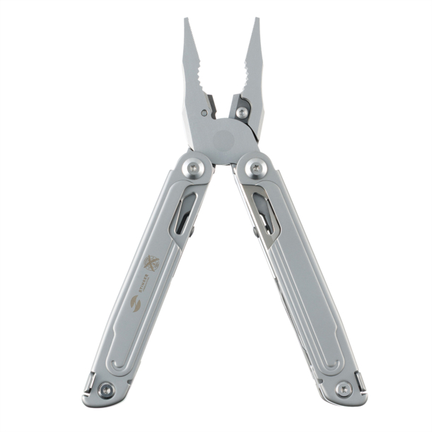 Мультитул Stinger, 113 х 22 мм, 21 функция, сталь, серебристый, в картонной коробке, в комплекте нейлоновый чехол (Изображение 4)