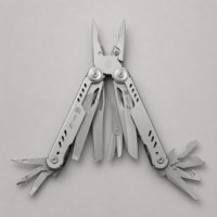 Мультитул Stinger, 110 х 27 мм, 21 функция, сталь, серебристый, в картонной коробке, в комплекте нейлоновый чехол