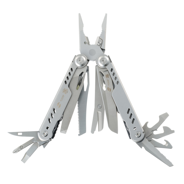 Мультитул Stinger, 110 х 27 мм, 21 функция, сталь, серебристый, в картонной коробке, в комплекте нейлоновый чехол (Изображение 2)