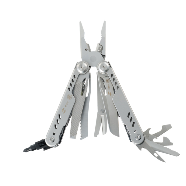 Мультитул Stinger, 110 х 27 мм, 23 функции, сталь, серебристый, в картонной коробке, в комплекте нейлоновый чехол (Изображение 2)