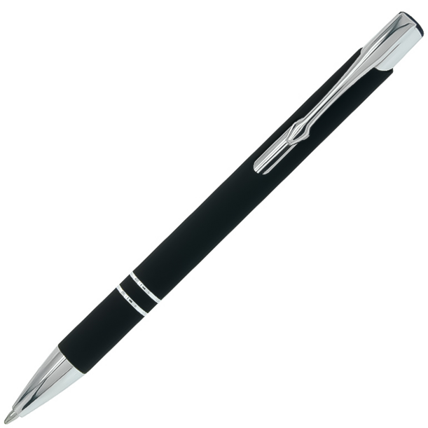 Ручка шариковая Legend Soft Touch Requis, черная (Изображение 2)