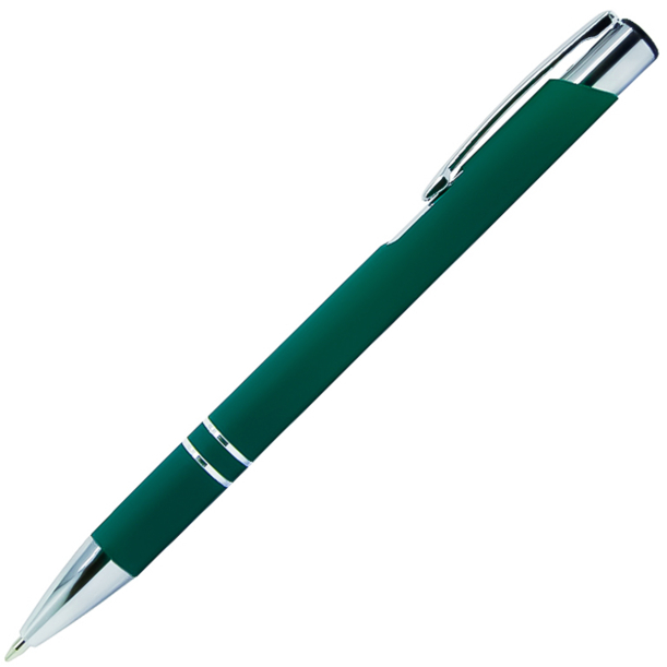 Ручка шариковая Legend Soft Touch Requis, зеленая (Изображение 1)