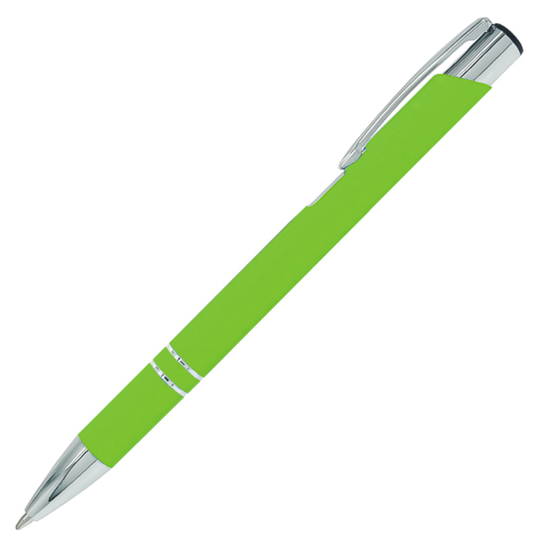 Ручка шариковая Legend Soft Touch Requis, салатовая (Изображение 1)
