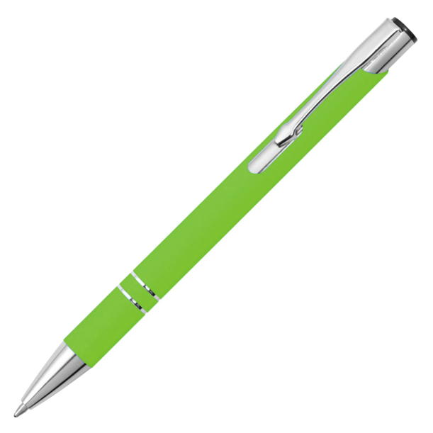 Ручка шариковая Legend Soft Touch Requis, салатовая (Изображение 2)