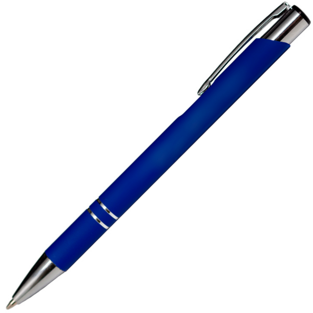 Ручка шариковая Legend Soft Touch Requis, синяя (Изображение 1)