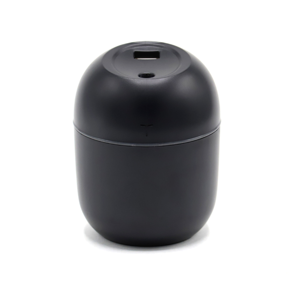 Светодиодный USB увлажнитель Egg с подсветкой, черный-S (Изображение 1)