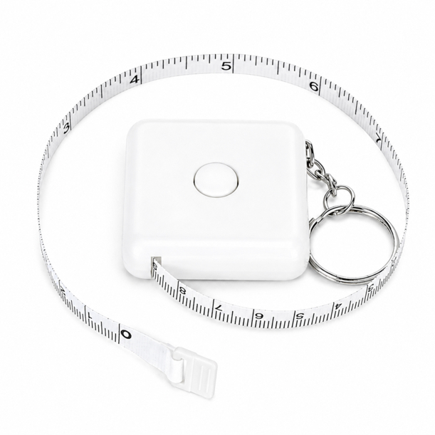 Рулетка Pocket 1,5м, белый (Изображение 3)