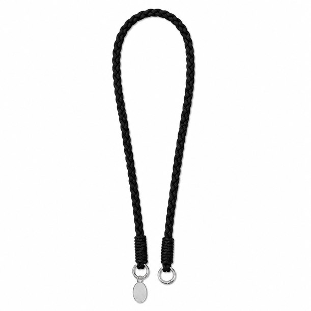 Шнурок на карабине BraidLite, чёрный (Изображение 2)