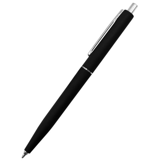 Ручка шариковая Dot Soft, чёрный (Изображение 2)