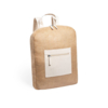 Рюкзак MARNEL, бежевый, 40 x 32 x 7 см, 100% джут 240 г/м2 /хлопок 200 г/м2 (Изображение 1)