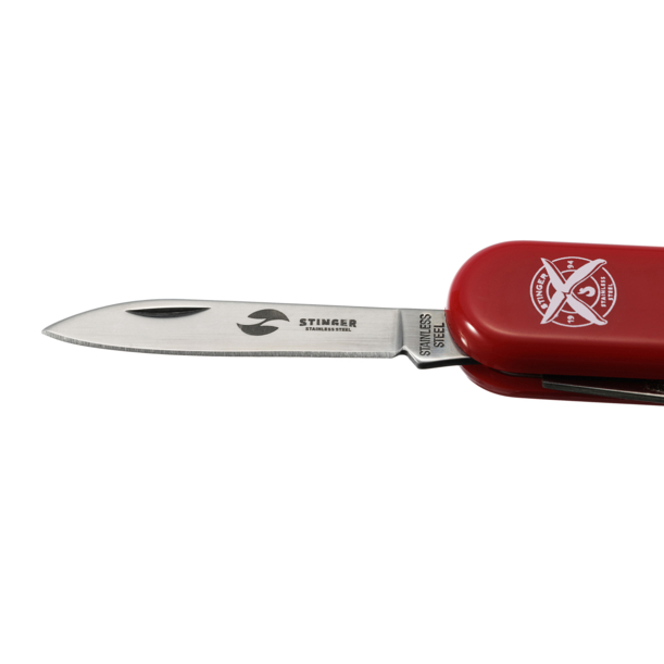Нож перочинный, 65 мм, 7 функций (красный)  (Изображение 5)