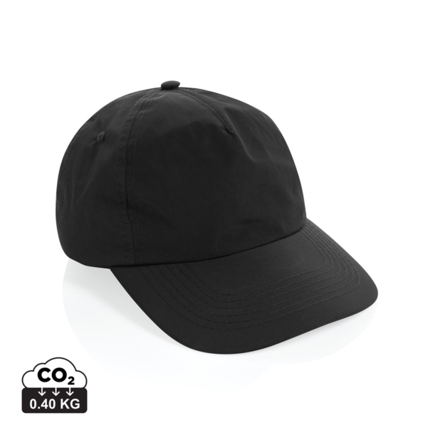 Бейсболка KENTO URBAN RCS из переработанного нейлона, 5 клиньев, для активного отдыха (Изображение 8)