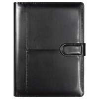 Ежедневник в суперобложке Country Business Pristine A5+, черный, недатированный, с магнитным клапаном, в твердой обложке c поролоном, в подарочной коробке