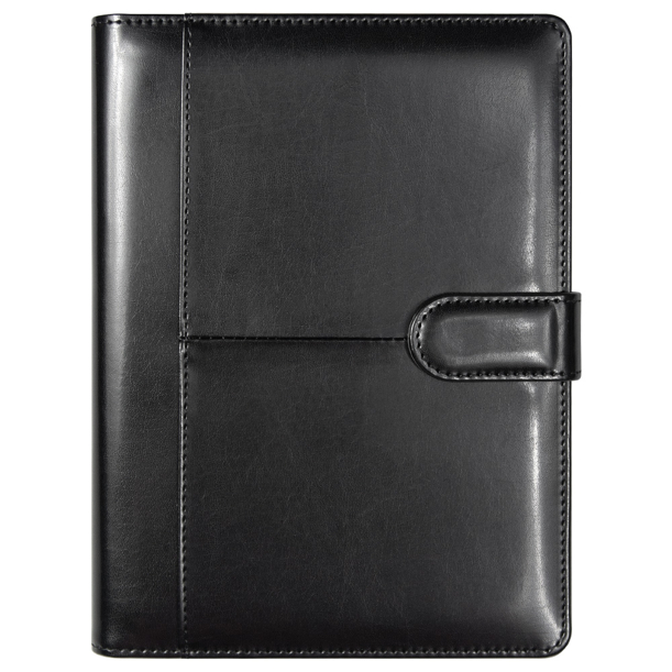 Ежедневник в суперобложке Country Business Pristine A5+, черный, недатированный, с магнитным клапаном, в твердой обложке c поролоном, в подарочной коробке (Изображение 1)