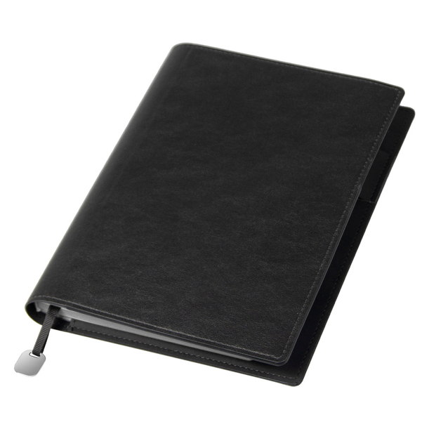Ежедневник в суперобложке Sorrento Galaxy Solaia A5, черно-серый, недатированный, в полугибкой обложке (Изображение 1)