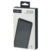 Внешний аккумулятор (powerbank)  «WeCharge Soft Touch»,  10 000 mAH, Power Delivery (PD) 25.5W, со светящимся логотипом после гравировки, c цифровым дисплеем для контроля заряда, черный (Изображение 5)