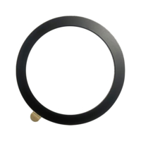 Соединительное кольцо-магнит "Magsafe Ring" для всех видов смартфонов с беспроводной зарядкой, черное