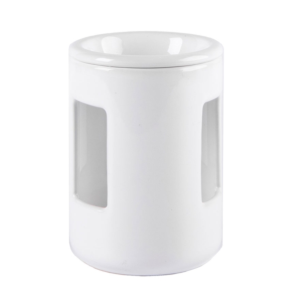 Аромалампа SCENT, белый, 12,5х8,5см, керамика (Изображение 1)