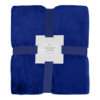 Плед мягкий флисовый Super Soft  Comfort, 125*150 см,синий 654С, в подарочной белой крафтовой коробке с окошком (Изображение 3)