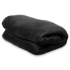 Плед мягкий флисовый Super Soft  Comfort, 125*150 см, черный, в подарочной белой крафтовой коробке с окошком (Изображение 5)
