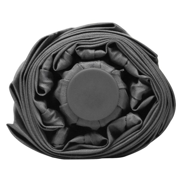 Зонт складной автоматический, Forest Lotus, диаметр 100 см, радиус 23 дюйма, 9 панелей, в подарочной коробке, темно-серый (Изображение 7)