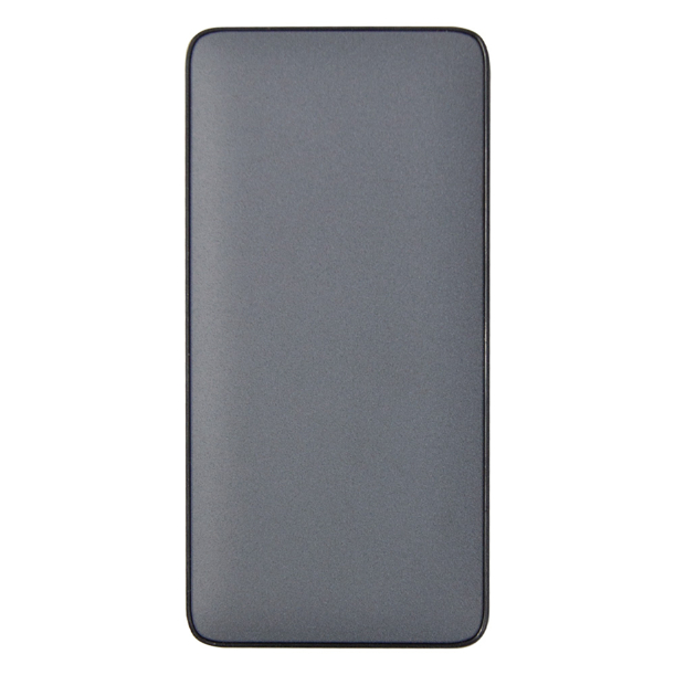 Внешний аккумулятор (powerbank) «WeCharge Velvet», 10 000 mAH, 5V -2A , c цифровым дисплеем для контроля заряда, серый (Изображение 3)
